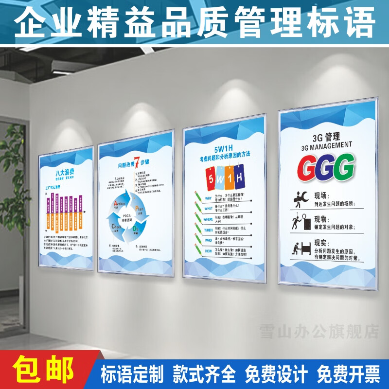 企業(yè)精益品質(zhì)管理標(biāo)語 工廠車間品質(zhì)方針與質(zhì)量目標(biāo)海報(bào)設(shè)計(jì)指南